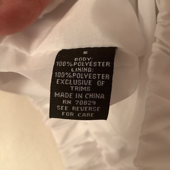 Rue 21 Los Angeles Windbreaker Crop 1/3 Zip Long sleeve Size Small - Picture 8 of 9